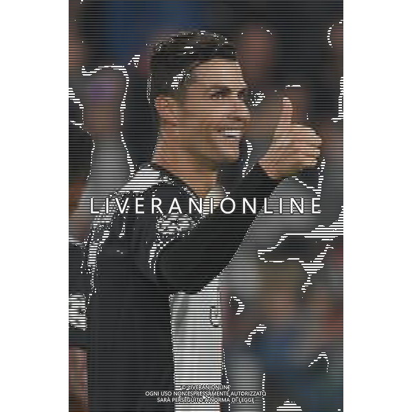 Torino 1.10.2019 Stadio Allianz Stadium Juventus vs Leverkusen Gruppo D Giornata 2 di 6 ©Falzone/Agenzia Aldo Liverani NELLA FOTO : Esultanza gol di Cristiano Ronaldo / AGENZIA ALDO LIVERANI SAS