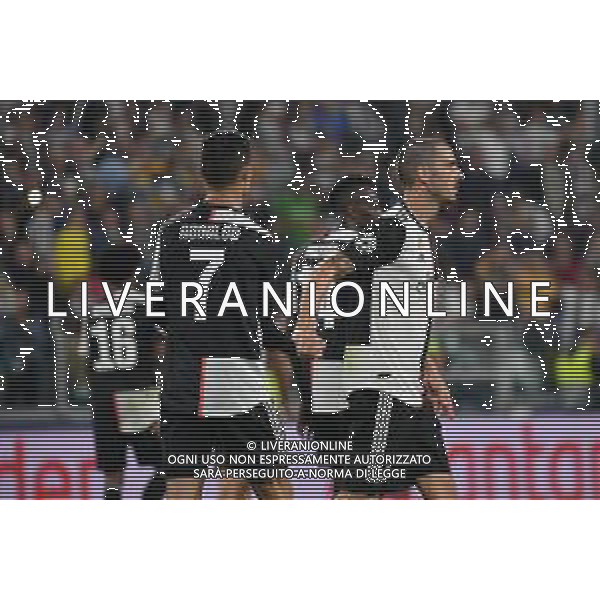 Torino 1.10.2019 Stadio Allianz Stadium Juventus vs Leverkusen Gruppo D Giornata 2 di 6 ©Falzone/Agenzia Aldo Liverani NELLA FOTO : Esultanza gol di Cristiano Ronaldo / AGENZIA ALDO LIVERANI SAS