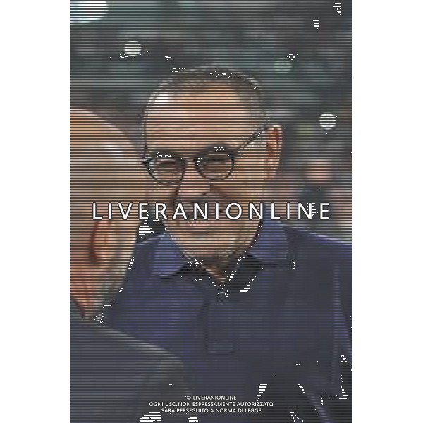 Torino 1.10.2019 Stadio Allianz Stadium Juventus vs Leverkusen Gruppo D Giornata 2 di 6 ©Falzone/Agenzia Aldo Liverani NELLA FOTO : Maurizio Sarri / AGENZIA ALDO LIVERANI SAS