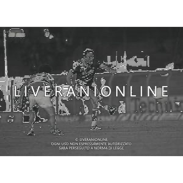 07-06-1986 GENOVA-COPPA ITALIA FINALE ANDATA SAMPDORIA ROMA 2-1 NELLA FOTO FRANCESCO GRAZIANI AG ALDO LIVERANI SAS