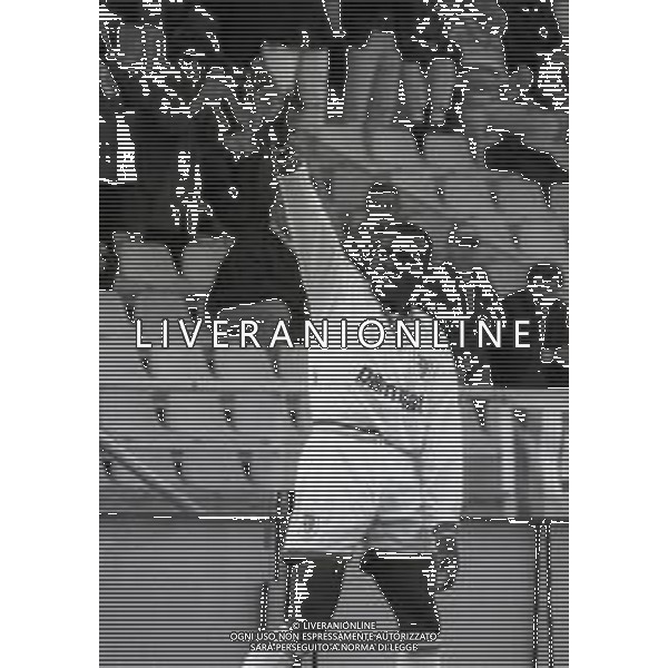 19-04-1995 PARMA SEMIFINALE DI COPPA UEFA RITORNO PARMA -BAYER LEVERKUSEN 3-0 NELLA FOTO ESULTANZA FAUSTO ASPRILLA AG ALDO LIVERANI SAS