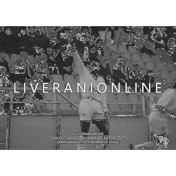 19-04-1995 PARMA SEMIFINALE DI COPPA UEFA RITORNO PARMA -BAYER LEVERKUSEN 3-0 NELLA FOTO ESULTANZA FAUSTO ASPRILLA AG ALDO LIVERANI SAS
