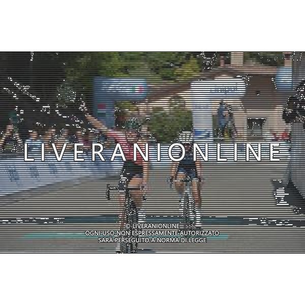 04-10-2019 Giro Dell\'emilia Donne; 2019, Parkhotel Valkenburg; 2019, Trek - Segafredo Women; Vollering, Demi; Longo Borghini, Elisa; Bologna - San Luca; ©SIROTTI / AGENZIA ALDO LIVERANI SAS