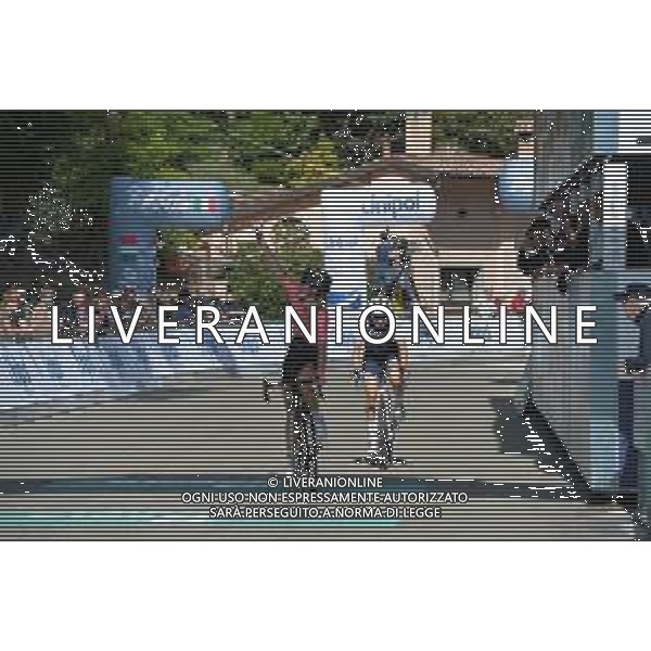04-10-2019 Giro Dell\'emilia Donne; 2019, Parkhotel Valkenburg; 2019, Trek - Segafredo Women; Vollering, Demi; Longo Borghini, Elisa; Bologna - San Luca; ©SIROTTI / AGENZIA ALDO LIVERANI SAS