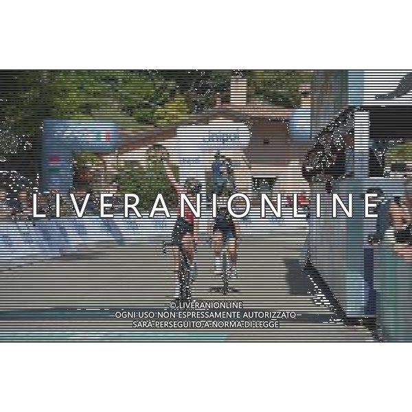 04-10-2019 Giro Dell\'emilia Donne; 2019, Parkhotel Valkenburg; 2019, Trek - Segafredo Women; Vollering, Demi; Longo Borghini, Elisa; Bologna - San Luca; ©SIROTTI / AGENZIA ALDO LIVERANI SAS