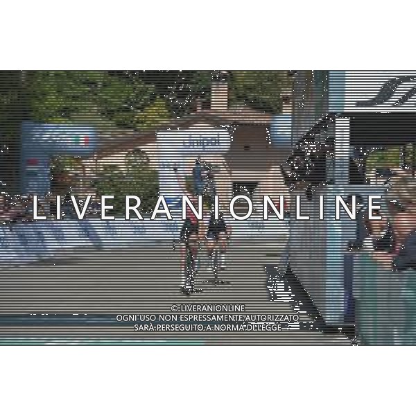 04-10-2019 Giro Dell\'emilia Donne; 2019, Parkhotel Valkenburg; 2019, Trek - Segafredo Women; Vollering, Demi; Longo Borghini, Elisa; Bologna - San Luca; ©SIROTTI / AGENZIA ALDO LIVERANI SAS