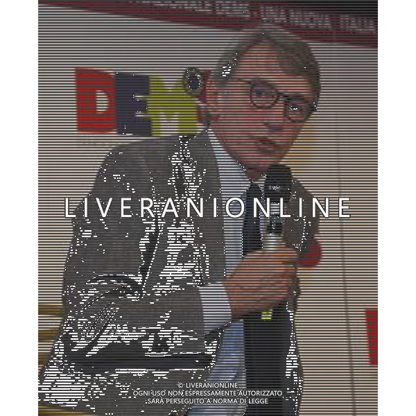 UNA NUOVA ITALIA - Terza festa Nazionale DEMS a Rimini 05/10/2019 nella foto: David Sassoli presidente del Parlamento Europeo ©Claudio Zamagni/Agenzia Aldo Liverani s.a.s