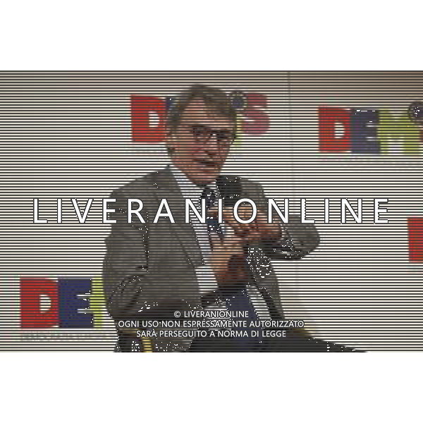 UNA NUOVA ITALIA - Terza festa Nazionale DEMS a Rimini 05/10/2019 nella foto: David Sassoli presidente del Parlamento Europeo ©Claudio Zamagni/Agenzia Aldo Liverani s.a.s