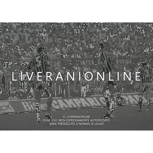 13-09-1981 MILANO-CAMPIONATO DI CALCIO SERIE A INTER ASCOLI 0-0 NELLA FOTO Klaus Bachlechner E HERBERT PROHASKA AG ALDO LIVERANI SAS