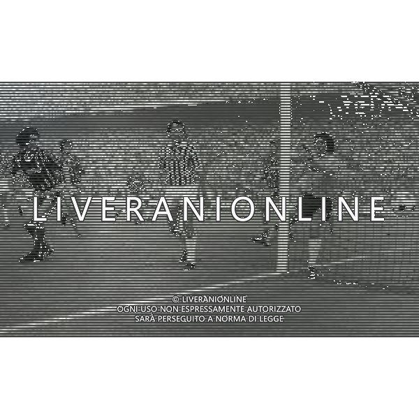 13-09-1981 MILANO-CAMPIONATO DI CALCIO SERIE A INTER ASCOLI 0-0 NELLA FOTO EVARISTO BECCALOSSI FABIO BRINI E GRECO AG ALDO LIVERANI SAS