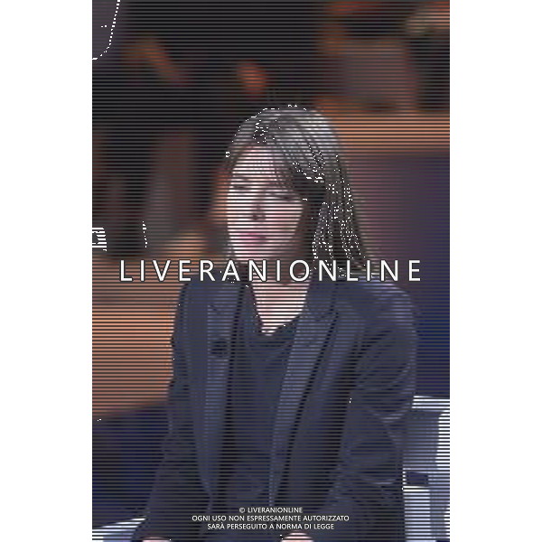 CHARLOTTE CASIRAGHI durante l\'intervista di apertura della prima puntata de \' Le Parole della Settimana \' condotto da Massimo Gramellini presso gli studi Rai di Milano 05.10.2019 ©Gazzaniga / AGENZIA ALDO LIVERANI SAS