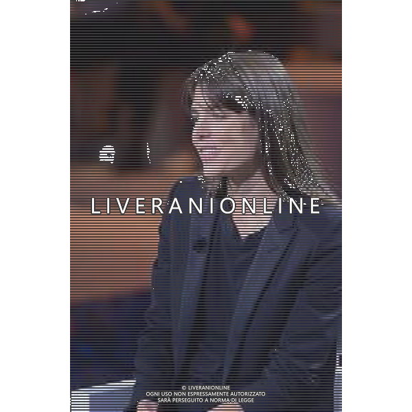 CHARLOTTE CASIRAGHI durante l\'intervista di apertura della prima puntata de \' Le Parole della Settimana \' condotto da Massimo Gramellini presso gli studi Rai di Milano 05.10.2019 ©Gazzaniga / AGENZIA ALDO LIVERANI SAS