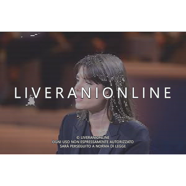 CHARLOTTE CASIRAGHI durante l\'intervista di apertura della prima puntata de \' Le Parole della Settimana \' condotto da Massimo Gramellini presso gli studi Rai di Milano 05.10.2019 ©Gazzaniga / AGENZIA ALDO LIVERANI SAS