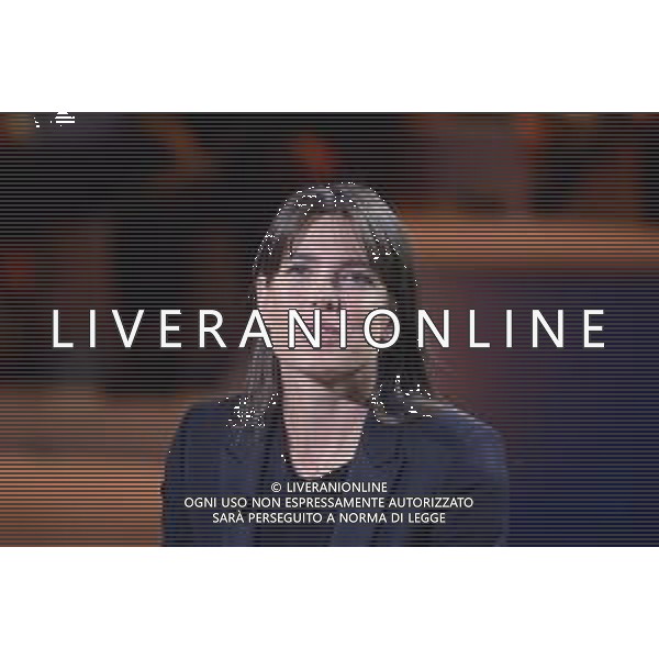 CHARLOTTE CASIRAGHI durante l\'intervista di apertura della prima puntata de \' Le Parole della Settimana \' condotto da Massimo Gramellini presso gli studi Rai di Milano 05.10.2019 ©Gazzaniga / AGENZIA ALDO LIVERANI SAS
