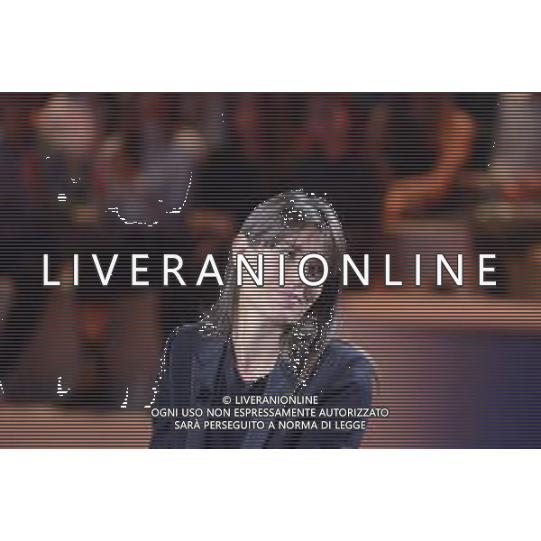 CHARLOTTE CASIRAGHI durante l\'intervista di apertura della prima puntata de \' Le Parole della Settimana \' condotto da Massimo Gramellini presso gli studi Rai di Milano 05.10.2019 ©Gazzaniga / AGENZIA ALDO LIVERANI SAS