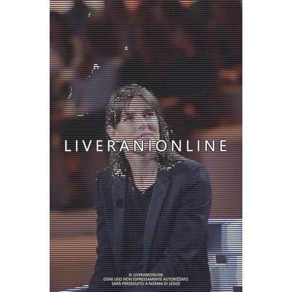 CHARLOTTE CASIRAGHI durante l\'intervista di apertura della prima puntata de \' Le Parole della Settimana \' condotto da Massimo Gramellini presso gli studi Rai di Milano 05.10.2019 ©Gazzaniga / AGENZIA ALDO LIVERANI SAS