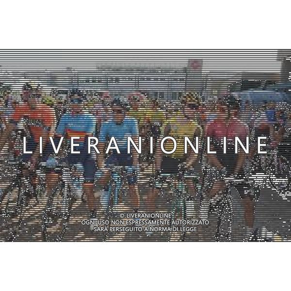 04-10-2019 Giro Dell\'emilia; 2019, Jumbo - Visma; 2019, Team Ineos; 2019, Movistar; 2019, Bahrain - Merida; Roglic, Primoz; Bernal Gomez, Arley; Carapaz Antonio, Richard Antonio; Valverde, Alejandro; Nibali, Vincenzo; Bologna Fiera; / AGENZIA ALDO LIVERANI SAS