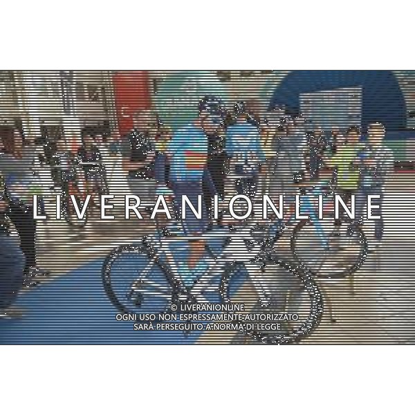 04-10-2019 Giro Dell\'emilia; 2019, Movistar; Valverde, Alejandro; Bologna Fiera; / AGENZIA ALDO LIVERANI SAS