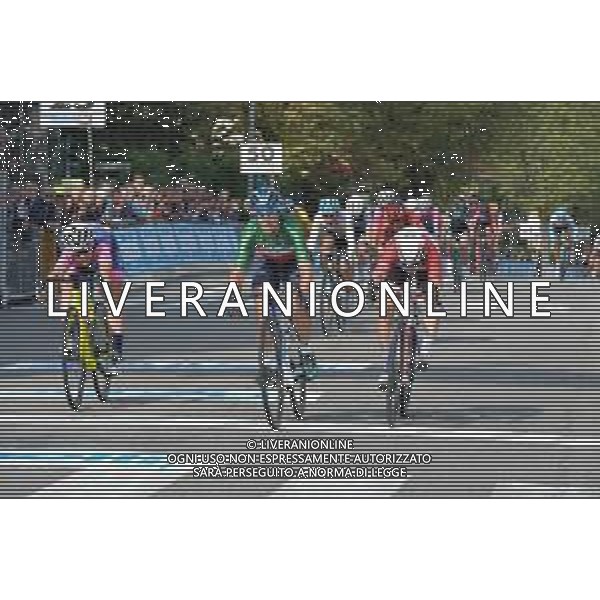 06-10-2019 Gp Beghelli Donne; 2019, Italia; 2019, Parkhotel Valkenburg; 2019, Valcar Cylance; Bastianelli, Marta; Wiebes, Lorena; Consonni, Chara; Monteveglio; FOTO STEFANO SIROTTI-AG ALDO LIVERANI SAS