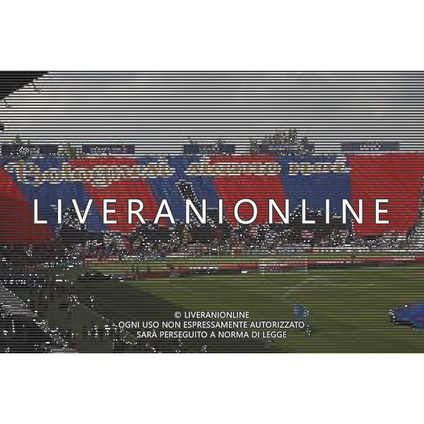 Bologna - Lazio Campionato di Calcio Serie A TIM 06/10/2019 nella foto: striscione Tifosi del bologna - coreografia in curva ©Claudio Zamagni/Agenzia Aldo Liverani a banner of bologna\'s suppporters during Italian Serie A soccer match between BOLOGNA F.C. and S.S. LAZIO at Renato Dall\'Ara Stadium in Bologna on October 06 2019 photo credit by Claudio Zamagni/Aldo Liverani Photo Agency / AGENZIA ALDO LIVERANI SAS