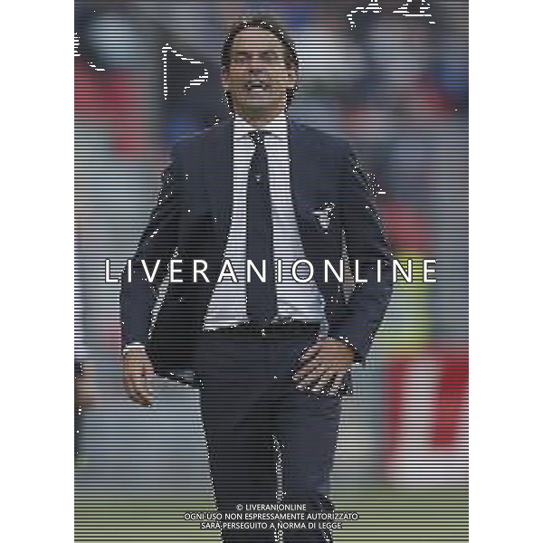 Bologna - Lazio Campionato di Calcio Serie A TIM 06/10/2019 nella foto: Coach Inzaghi Simone (s.s.lazio) ©Claudio Zamagni/Agenzia Aldo Liverani Coach Inzaghi Simone (s.s.lazio) during Italian Serie A soccer match between BOLOGNA F.C. and S.S. LAZIO at Renato Dall\'Ara Stadium in Bologna on October 06 2019 photo credit by Claudio Zamagni/Aldo Liverani Photo Agency/ AGENZIA ALDO LIVERANI SAS