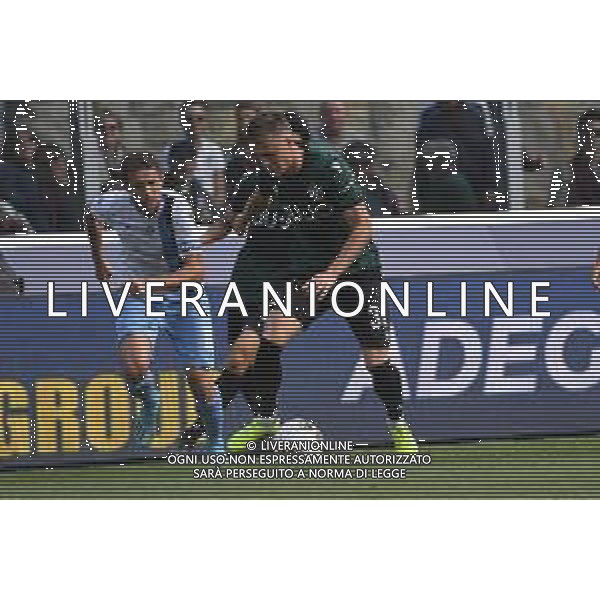 BOLOGNA - LAZIO Campionato di Calcio Serie A TIM 06.10.2019 NELLA FOTO Mattias Svanberg e Senad Lulic ©OPTIMAFOTO / AGENZIA ALDO LIVERANI SAS