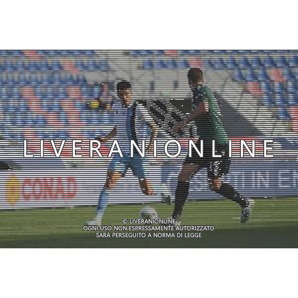 BOLOGNA - LAZIO Campionato di Calcio Serie A TIM 06.10.2019 NELLA FOTO joaquin correa e mattia bani ©OPTIMAFOTO / AGENZIA ALDO LIVERANI SAS