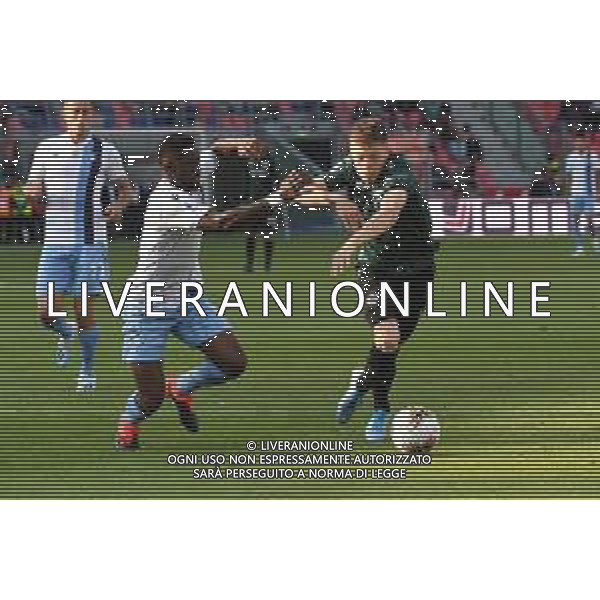 BOLOGNA - LAZIO Campionato di Calcio Serie A TIM 06.10.2019 NELLA FOTO Andreas Skov Olsen e Bastos ©OPTIMAFOTO / AGENZIA ALDO LIVERANI SAS