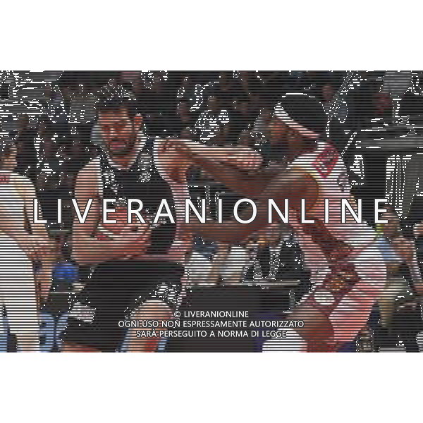 Segafredo Virtus BOLOGNA - Umana Reyer VENEZIA Campionato Lega Basket Serie A 06.10.2019 nella foto giampaolo ricci e Julyan Stone ©Optimafoto / AGENZIA ALDO LIVERANI SAS