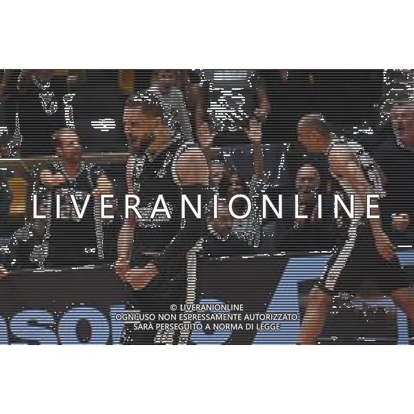Segafredo Virtus BOLOGNA - Umana Reyer VENEZIA Campionato Lega Basket Serie A 06.10.2019 nella foto kyle weems Esultanza ©Optimafoto / AGENZIA ALDO LIVERANI SAS