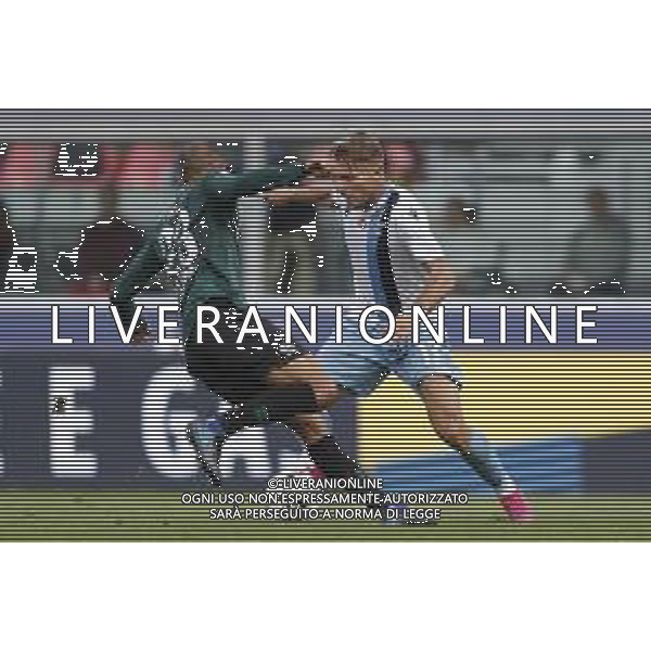Bologna - Lazio Campionato di Calcio Serie A TIM 06/10/2019 nella foto: Immobile Ciro (s.s.lazio) Danilo Larangeira (Bologna f.c.) ©Claudio Zamagni/Agenzia Aldo Liverani Immobile Ciro (s.s.lazio) Danilo Larangeira (Bologna f.c.) during Italian Serie A soccer match between BOLOGNA F.C. and S.S. LAZIO at Renato Dall\'Ara Stadium in Bologna on October 06 2019 photo credit by Claudio Zamagni/Aldo Liverani Photo Agency/ AGENZIA ALDO LIVERANI SAS