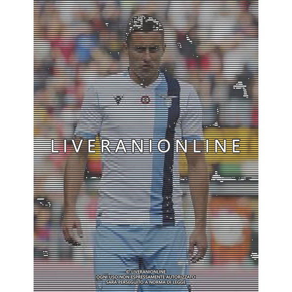 Bologna - Lazio Campionato di Calcio Serie A TIM 06/10/2019 nella foto: Marusic Adam (s.s.lazio) ©Claudio Zamagni/Agenzia Aldo Liverani Marusic Adam (s.s.lazio) during Italian Serie A soccer match between BOLOGNA F.C. and S.S. LAZIO at Renato Dall\'Ara Stadium in Bologna on October 06 2019 photo credit by Claudio Zamagni/Aldo Liverani Photo Agency/ AGENZIA ALDO LIVERANI SAS