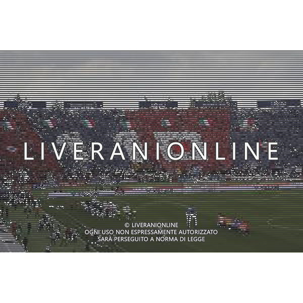 Bologna - Lazio Campionato di Calcio Serie A TIM 06/10/2019 nella foto: striscioni dei tifosi del bologna per i 110 anni ©Claudio Zamagni/Agenzia Aldo Liverani banners of bologna\'s supporters for 110 th birthday during Italian Serie A soccer match between BOLOGNA F.C. and S.S. LAZIO at Renato Dall\'Ara Stadium in Bologna on October 06 2019 photo credit by Claudio Zamagni/Aldo Liverani Photo Agency/ AGENZIA ALDO LIVERANI SAS