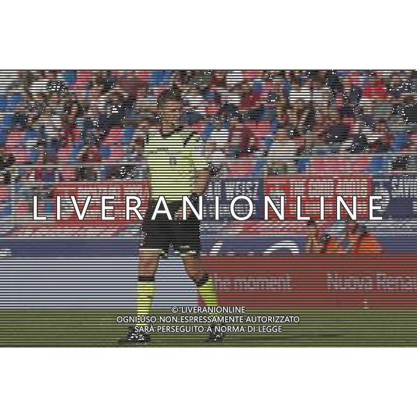Bologna - Lazio Campionato di Calcio Serie A TIM 06/10/2019 nella foto: Arbitro Daniele Orsato ©Claudio Zamagni/Agenzia Aldo Liverani Referee Daniele Orsato during Italian Serie A soccer match between BOLOGNA F.C. and S.S. LAZIO at Renato Dall\'Ara Stadium in Bologna on October 06 2019 photo credit by Claudio Zamagni/Aldo Liverani Photo Agency/ AGENZIA ALDO LIVERANI SAS