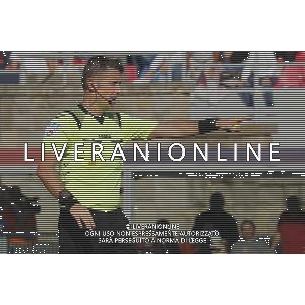 Bologna - Lazio Campionato di Calcio Serie A TIM 06/10/2019 nella foto: Arbitro Daniele Orsato ©Claudio Zamagni/Agenzia Aldo Liverani Referee Daniele Orsato during Italian Serie A soccer match between BOLOGNA F.C. and S.S. LAZIO at Renato Dall\'Ara Stadium in Bologna on October 06 2019 photo credit by Claudio Zamagni/Aldo Liverani Photo Agency/ AGENZIA ALDO LIVERANI SAS