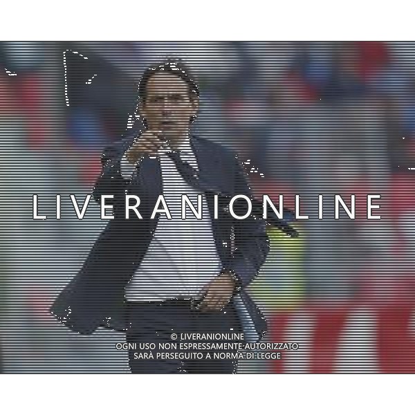 Bologna - Lazio Campionato di Calcio Serie A TIM 06/10/2019 nella foto: Coach Inzaghi Simone (s.s.lazio) ©Claudio Zamagni/Agenzia Aldo Liverani Coach Inzaghi Simone (s.s.lazio) during Italian Serie A soccer match between BOLOGNA F.C. and S.S. LAZIO at Renato Dall\'Ara Stadium in Bologna on October 06 2019 photo credit by Claudio Zamagni/Aldo Liverani Photo Agency/ AGENZIA ALDO LIVERANI SAS