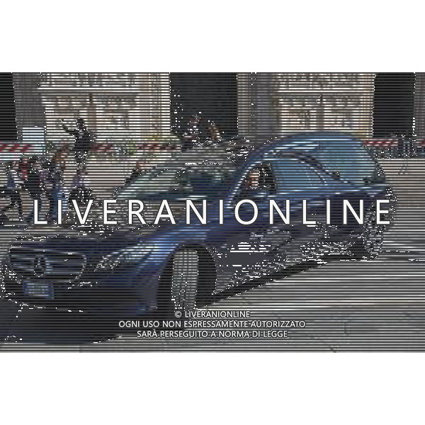 Funerali di Giorgio Squinzi nel Duomo di Milano 07.10.2019 nella foto L\'arrivo del feretro ©Gazzaniga/ AGENZIA ALDO LIVERANI SAS