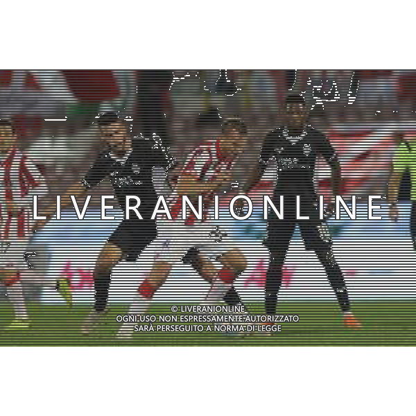 VICENZA - CESENA CAMPIONATO CALCIO SERIE C 07.10.2019 NELLA FOTO GIACOMO ZECCA E LUCA RIGONI ©GARBUIO / AGENZIA ALDO LIVERANI SAS