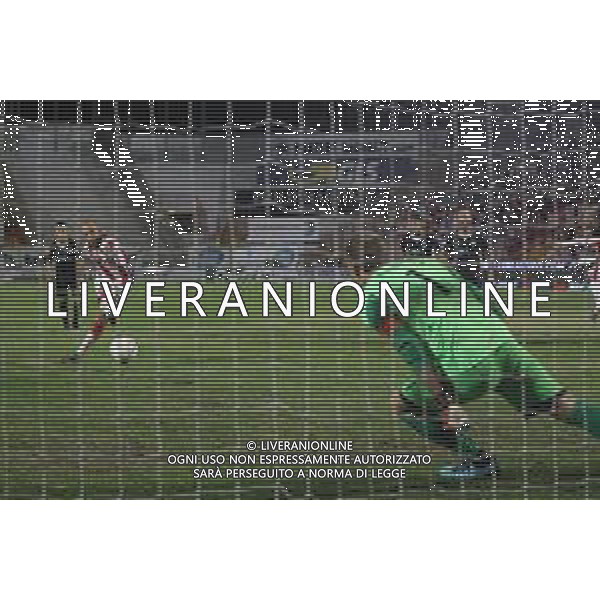 VICENZA - CESENA CAMPIONATO CALCIO SERIE C 07.10.2019 NELLA FOTO IL GOL SU RIGORE DI STEFANO GIACOMELLI ©GARBUIO / AGENZIA ALDO LIVERANI SAS