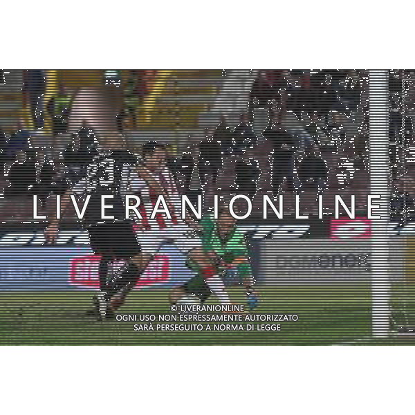 VICENZA - CESENA CAMPIONATO CALCIO SERIE C 07.10.2019 NELLA FOTO LA PARATA DI FEDERICO AGLIARDI ©GARBUIO / AGENZIA ALDO LIVERANI SAS