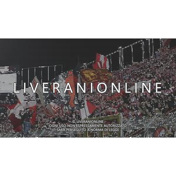 VICENZA - CESENA CAMPIONATO CALCIO SERIE C 07.10.2019 NELLA FOTO L\'ESULTANZA DEI TIFOSI DEL VICENZA A FINE GARA ©GARBUIO / AGENZIA ALDO LIVERANI SAS