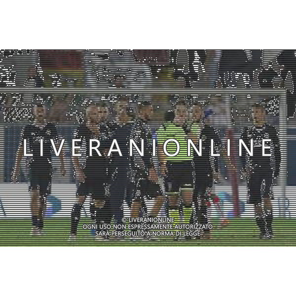 VICENZA - CESENA CAMPIONATO CALCIO SERIE C 07.10.2019 NELLA FOTO LA DELUSIONE DEI GIOCATORI DEL CESENA A FINE GARA CON PROTESTE CON L\'ARBITRO ©GARBUIO / AGENZIA ALDO LIVERANI SAS