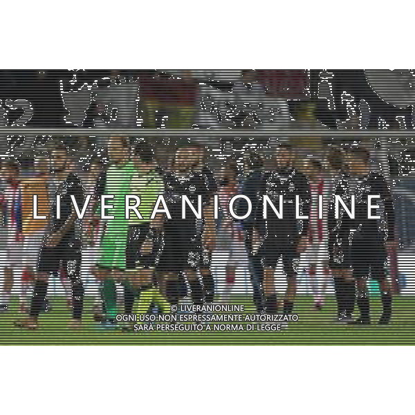VICENZA - CESENA CAMPIONATO CALCIO SERIE C 07.10.2019 NELLA FOTO LA DELUSIONE DEI GIOCATORI DEL CESENA A FINE GARA CON PROTESTE CON L\'ARBITRO ©GARBUIO / AGENZIA ALDO LIVERANI SAS