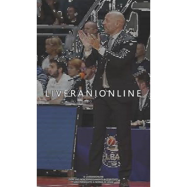 Segafredo Virtus Bologna vs Umana Reyer Venezia Campionato di Basket Serie A 06/10/2019 nella foto: Coach ALEXANDAR DJORDJEVIC(Segafredo Virtus Bologna) ©Claudio Zamagni/Agenzia Aldo Liverani Coach ALEXANDAR DJORDJEVIC(Segafredo Virtus Bologna) during Italian Serie A Basketball match between Segafredo Virtus Bologna and Umana Reyer Venezia at PalaDozza in Bologna on October 06 2019 photo credit by Claudio Zamagni/Aldo Liverani Photo Agency / AGENZIA ALDO LIVERANI SAS