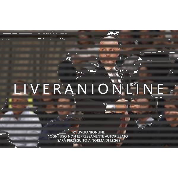 Segafredo Virtus Bologna vs Umana Reyer Venezia Campionato di Basket Serie A 06/10/2019 nella foto: Coach ALEXANDAR DJORDJEVIC(Segafredo Virtus Bologna) ©Claudio Zamagni/Agenzia Aldo Liverani Coach ALEXANDAR DJORDJEVIC(Segafredo Virtus Bologna) during Italian Serie A Basketball match between Segafredo Virtus Bologna and Umana Reyer Venezia at PalaDozza in Bologna on October 06 2019 photo credit by Claudio Zamagni/Aldo Liverani Photo Agency / AGENZIA ALDO LIVERANI SAS