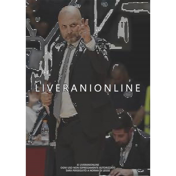 Segafredo Virtus Bologna vs Umana Reyer Venezia Campionato di Basket Serie A 06/10/2019 nella foto: Coach ALEXANDAR DJORDJEVIC(Segafredo Virtus Bologna) ©Claudio Zamagni/Agenzia Aldo Liverani Coach ALEXANDAR DJORDJEVIC(Segafredo Virtus Bologna) during Italian Serie A Basketball match between Segafredo Virtus Bologna and Umana Reyer Venezia at PalaDozza in Bologna on October 06 2019 photo credit by Claudio Zamagni/Aldo Liverani Photo Agency / AGENZIA ALDO LIVERANI SAS