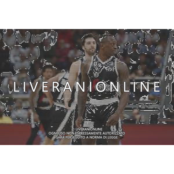 Segafredo Virtus Bologna vs Umana Reyer Venezia Campionato di Basket Serie A 06/10/2019 nella foto: Frank Brandon Gaines (Segafredo Virtus Bologna) ©Claudio Zamagni/Agenzia Aldo Liverani Frank Brandon Gaines (Segafredo Virtus Bologna) during Italian Serie A Basketball match between Segafredo Virtus Bologna and Umana Reyer Venezia at PalaDozza in Bologna on October 06 2019 photo credit by Claudio Zamagni/Aldo Liverani Photo Agency / AGENZIA ALDO LIVERANI SAS