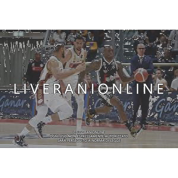 Segafredo Virtus Bologna vs Umana Reyer Venezia Campionato di Basket Serie A 06/10/2019 nella foto: Frank Brandon Gaines (Segafredo Virtus Bologna) ©Claudio Zamagni/Agenzia Aldo Liverani Frank Brandon Gaines (Segafredo Virtus Bologna) during Italian Serie A Basketball match between Segafredo Virtus Bologna and Umana Reyer Venezia at PalaDozza in Bologna on October 06 2019 photo credit by Claudio Zamagni/Aldo Liverani Photo Agency / AGENZIA ALDO LIVERANI SAS