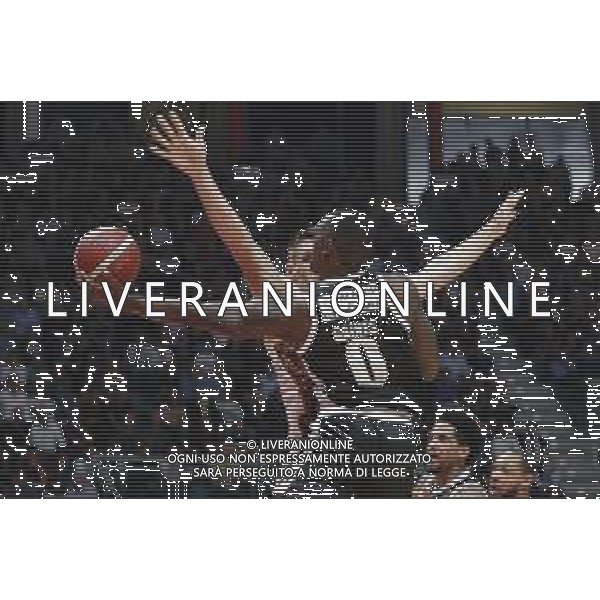 Segafredo Virtus Bologna vs Umana Reyer Venezia Campionato di Basket Serie A 06/10/2019 nella foto: Frank Brandon Gaines (Segafredo Virtus Bologna) ©Claudio Zamagni/Agenzia Aldo Liverani Frank Brandon Gaines (Segafredo Virtus Bologna) during Italian Serie A Basketball match between Segafredo Virtus Bologna and Umana Reyer Venezia at PalaDozza in Bologna on October 06 2019 photo credit by Claudio Zamagni/Aldo Liverani Photo Agency / AGENZIA ALDO LIVERANI SAS