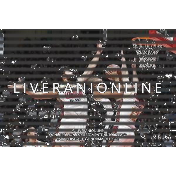 Segafredo Virtus Bologna vs Umana Reyer Venezia Campionato di Basket Serie A 06/10/2019 nella foto: Vincent Hunter(Segafredo Virtus Bologna) Watt Mitchell(Umana Reyer Basket Venezia) Filloy Ariel(Umana Reyer Basket Venezia) ©Claudio Zamagni/Agenzia Aldo Liverani Vincent Hunter(Segafredo Virtus Bologna) Watt Mitchell(Umana Reyer Basket Venezia) Filloy Ariel(Umana Reyer Basket Venezia) during Italian Serie A Basketball match between Segafredo Virtus Bologna and Umana Reyer Venezia at PalaDozza in Bologna on October 06 2019 photo credit by Claudio Zamagni/Aldo Liverani Photo Agency / AGENZIA ALDO LIVERANI SAS